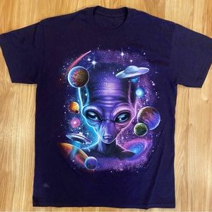 Large Print Alien Tee